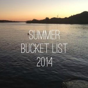 Summer Bucket List 2014 square