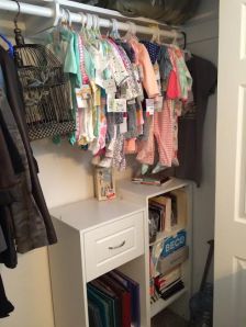 (23 weeks} closet progress